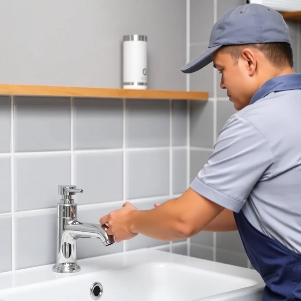 Plumber Tap Installation